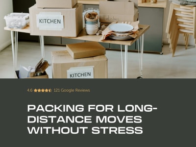 Learn long-distance packing tips from the pros at Bighorn Moving And Storage.